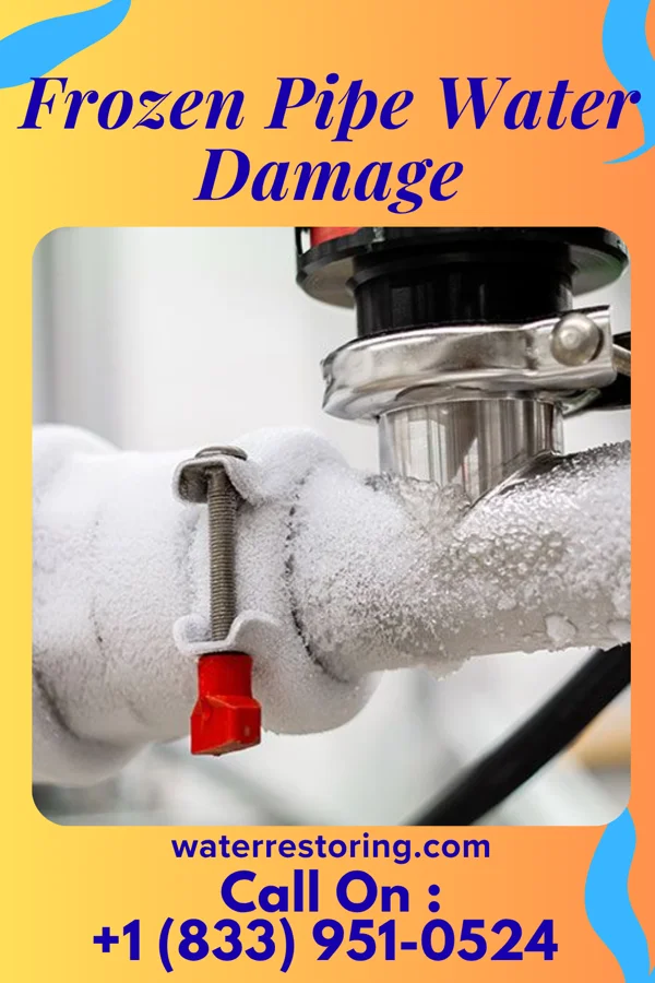 Frozen Pipe Water Damage in Lohrville, IA